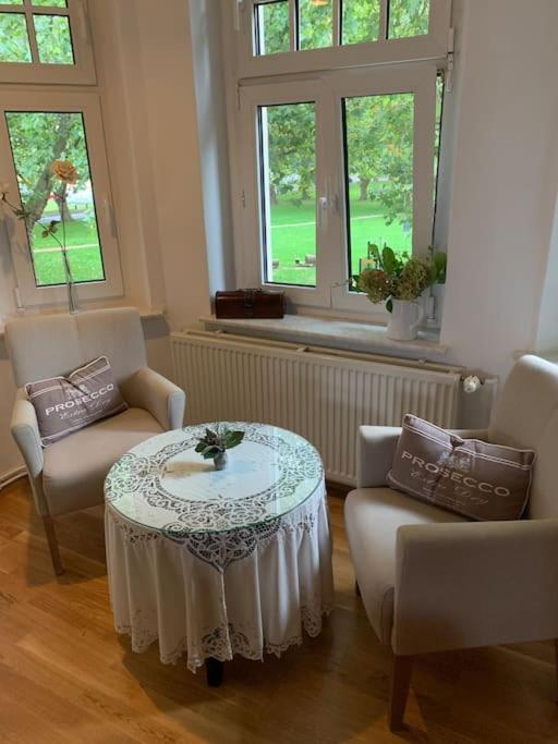 100 Qm Ferienwohnung Am Heiligen Brunnen Quedlinburg Luaran gambar