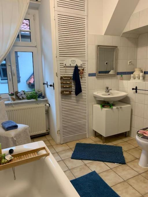 100 Qm Ferienwohnung Am Heiligen Brunnen Quedlinburg Luaran gambar