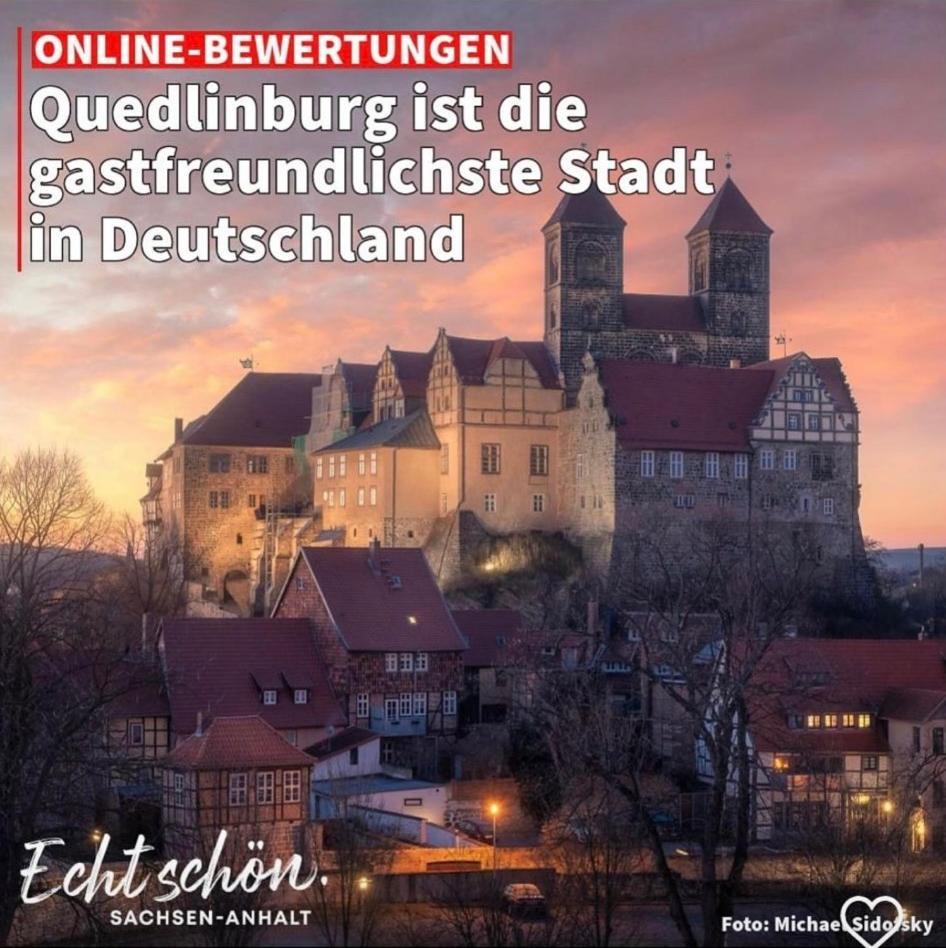 100 Qm Ferienwohnung Am Heiligen Brunnen Quedlinburg Luaran gambar